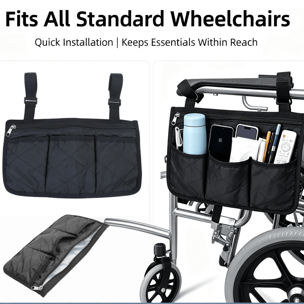 Storage - Sac de rangement multifonctionnel pour accoudoir