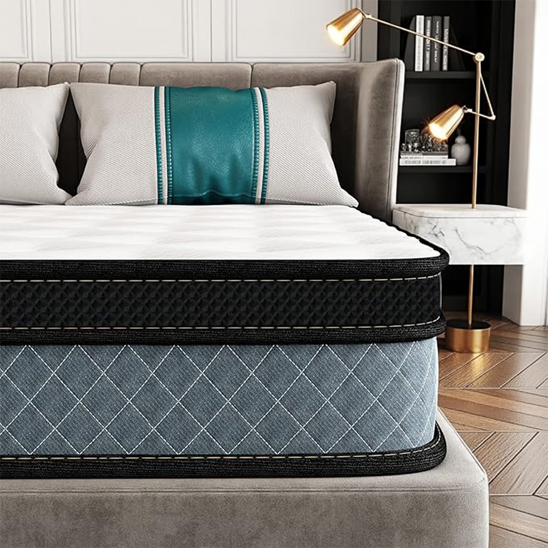 Memory Foam Mattress In A Box Queen - Matelas hybride de luxe européen à