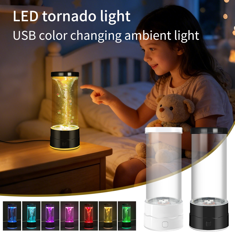 Floating Nightstand With Led Light - Lampe LED créative en forme de