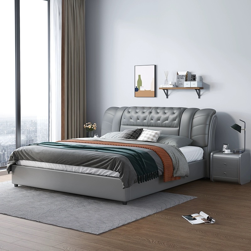 King Size Bed Frame With Storage Drawers - Ensemble de meubles de chambre à