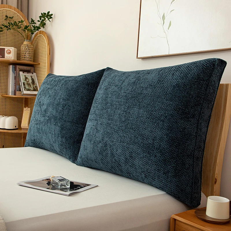 Coussin de dossier en chenille - Headboard Cushion Backrest Tatami avis et prix