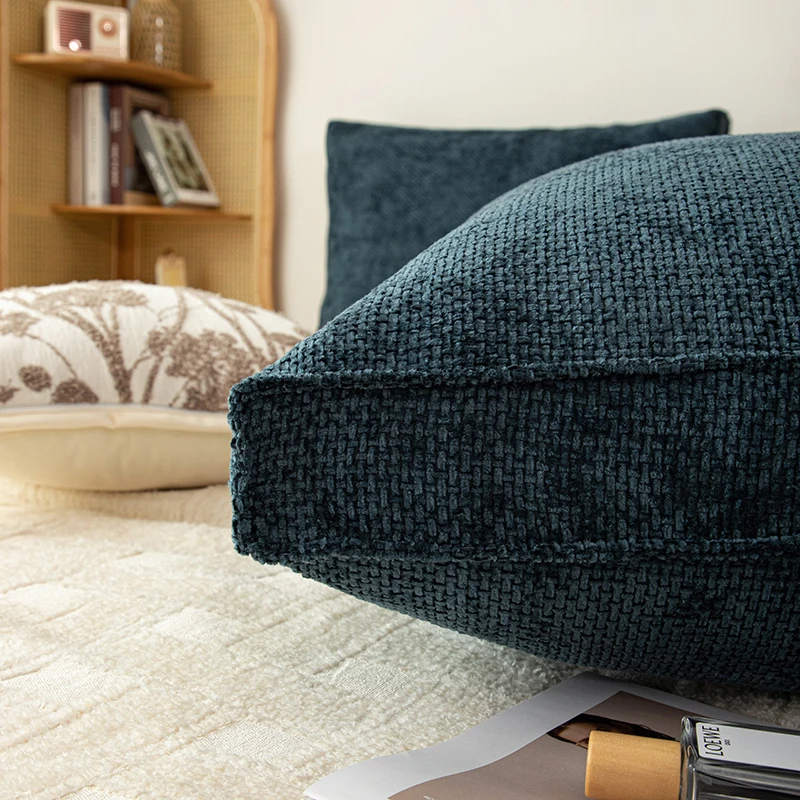 Coussin de dossier en chenille - Headboard Cushion Backrest Tatami avis et prix