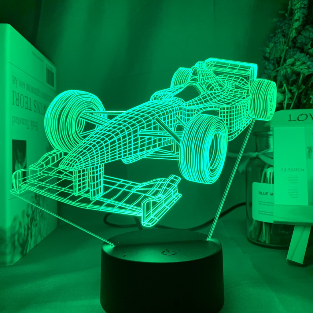 F1 formule 1 voiture de course - Floating Nightstand With Led Light avis et prix