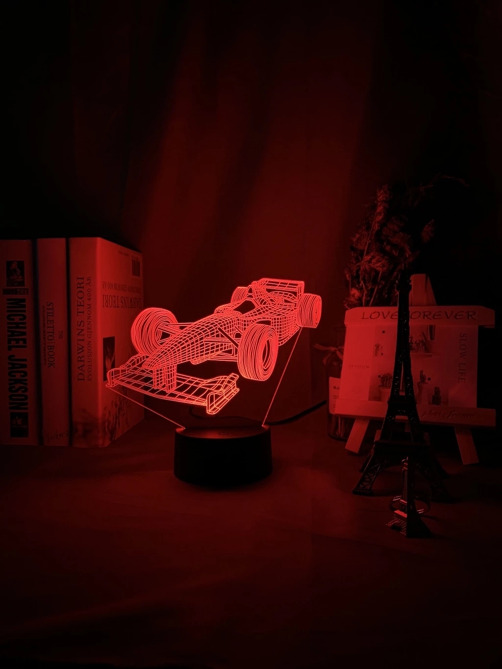 F1 formule 1 voiture de course - Floating Nightstand With Led Light avis et prix