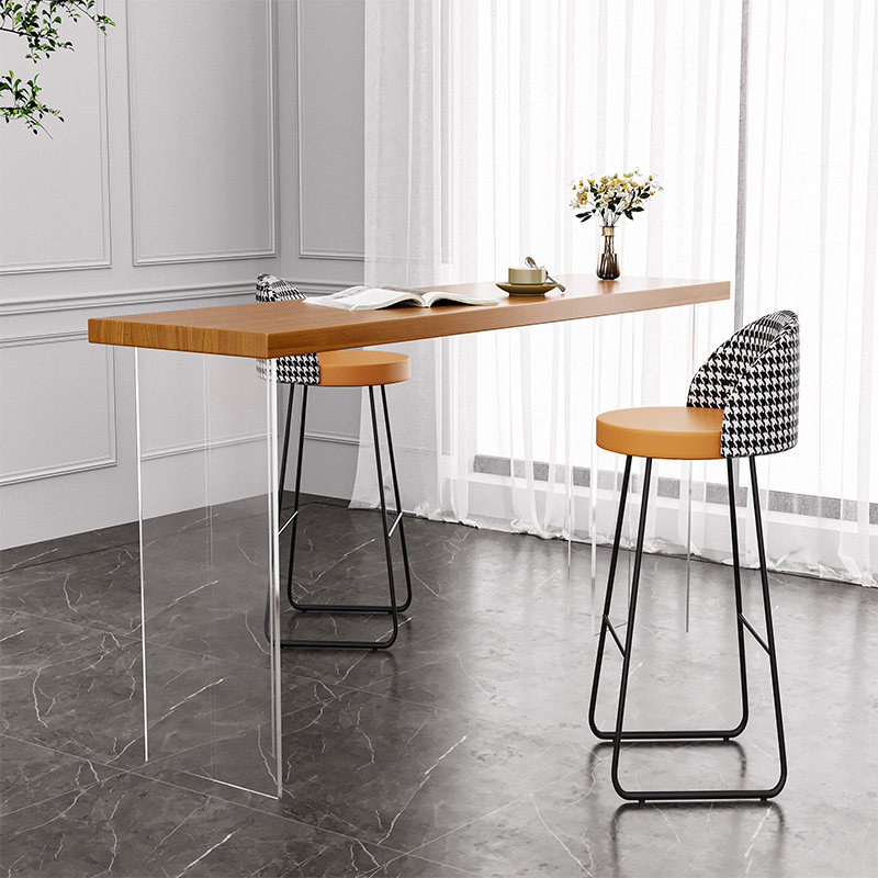 Table de bar flottante en acry - Tables avis et prix