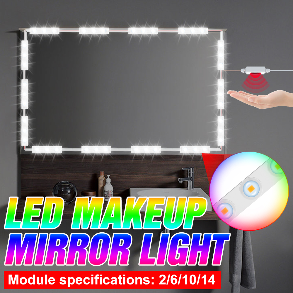 Lumière LED pour miroir de maq - Dressing Table Vanity With Lighted Mirror avis et prix