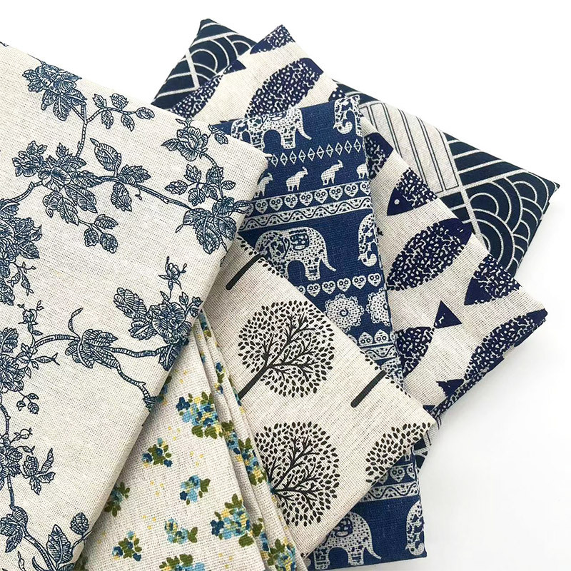 Tissu en coton et lin mélangé  - Sofas avis et prix