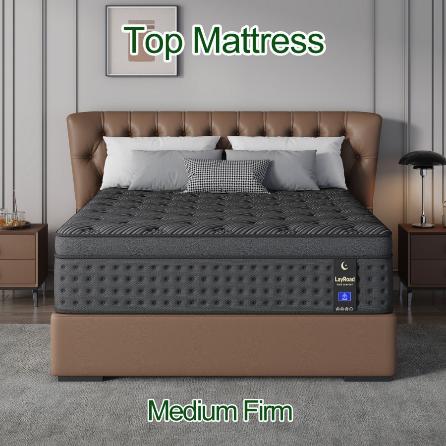 Matelas hybride en mousse à mé - Memory Foam Mattress In A Box Queen avis et prix