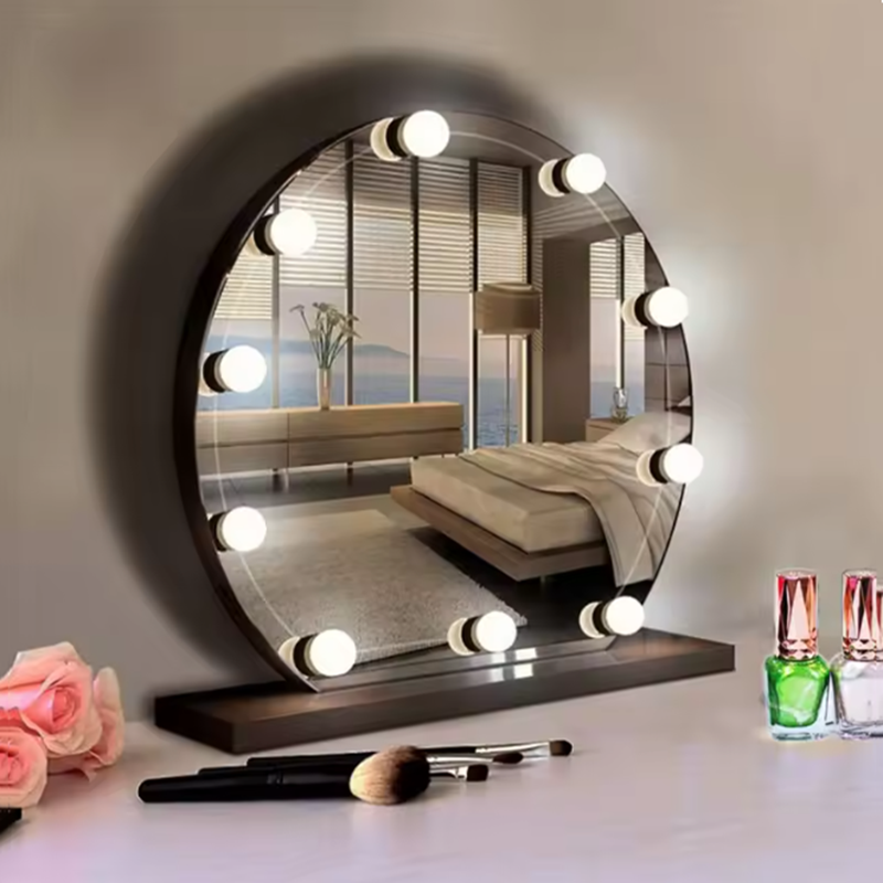 Lampes LED de Maquillage pour  - Dressing Table Vanity With Lighted Mirror avis et prix