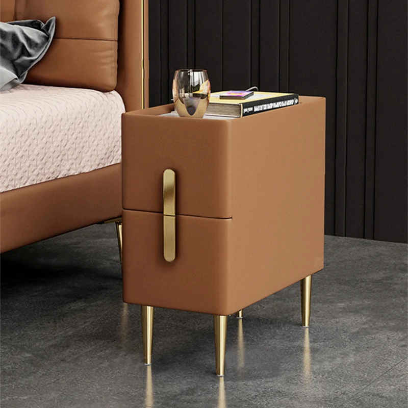 Table de chevet étroite à 2 ti - Solid Wood Nightstand 2 Drawers avis et prix
