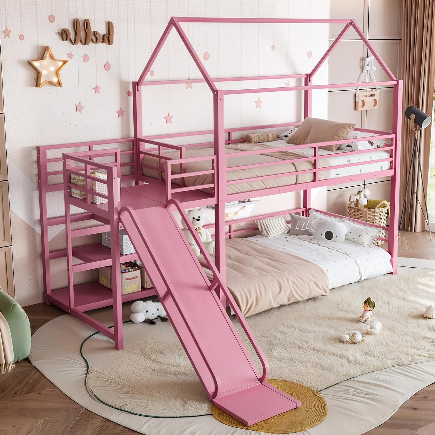Lit superposé avec toboggan et - Bunk Bed With Stairs And Slide avis et prix