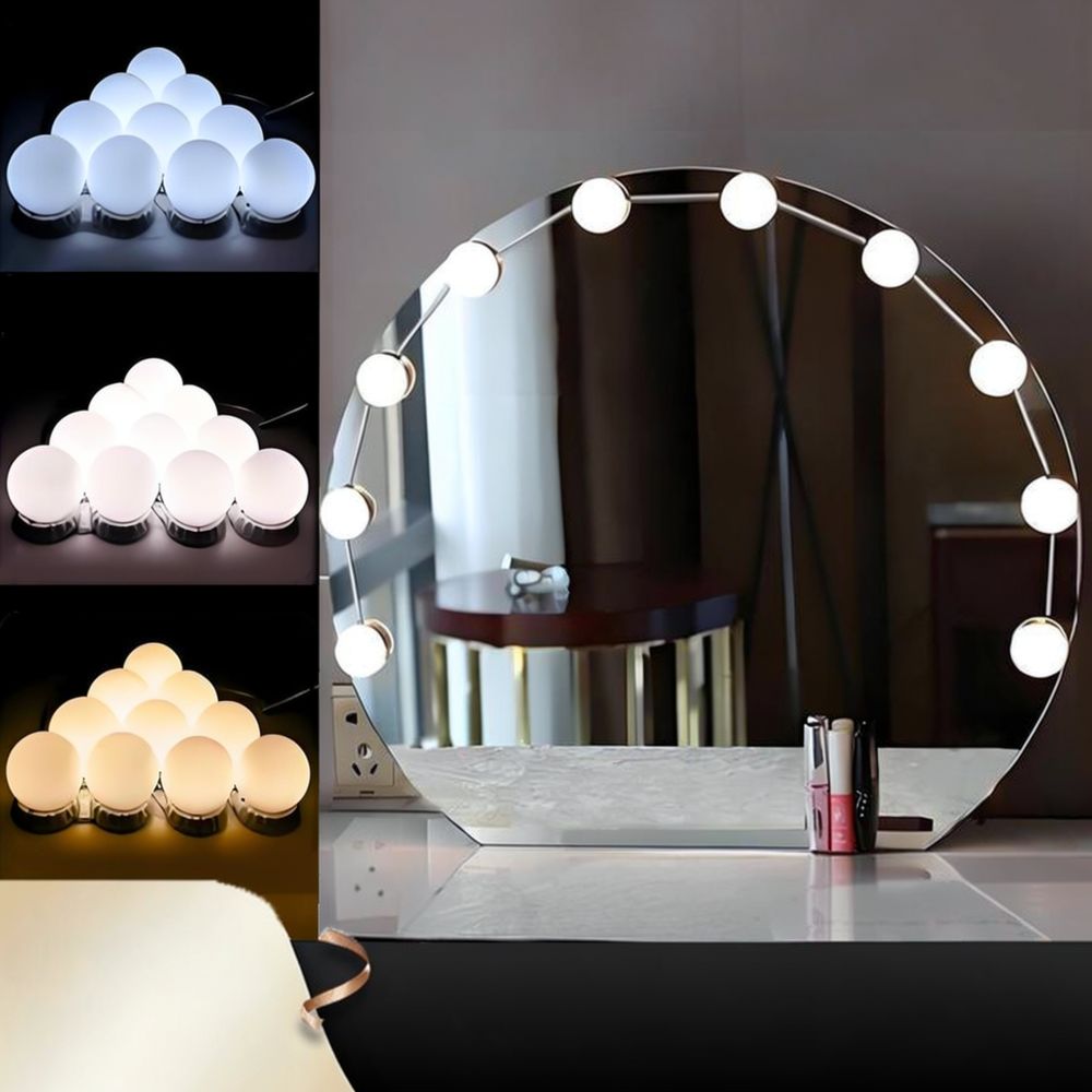 Lampe de maquillage LED de sty - Dressing Table Vanity With Lighted Mirror avis et prix